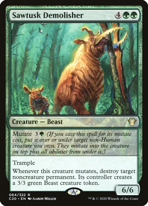 Sawtusk Demolisher [Commander 2020] - MTG Single