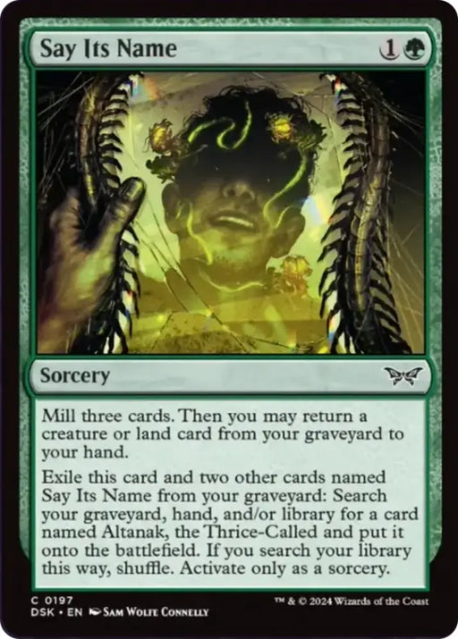 Say Its Name [Duskmourn: House of Horror] - MTG Single