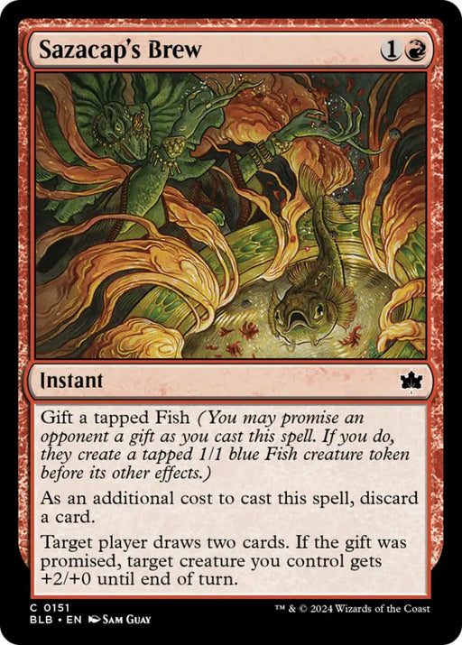 Sazacap’s Brew [Bloomburrow] - MTG Single
