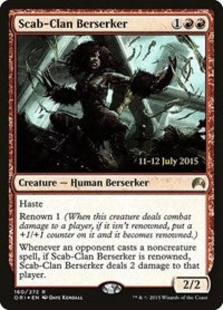 Scab-Clan Berserker (160) [Prerelease Cards]