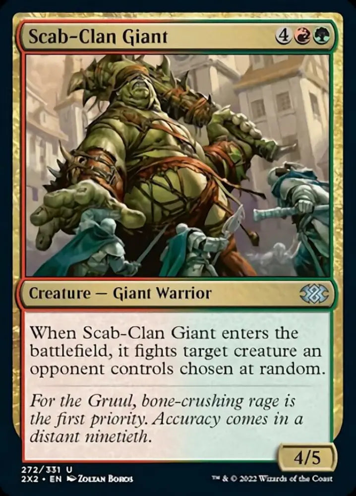 Scab-Clan Giant [Double Masters 2022] - MTG Single
