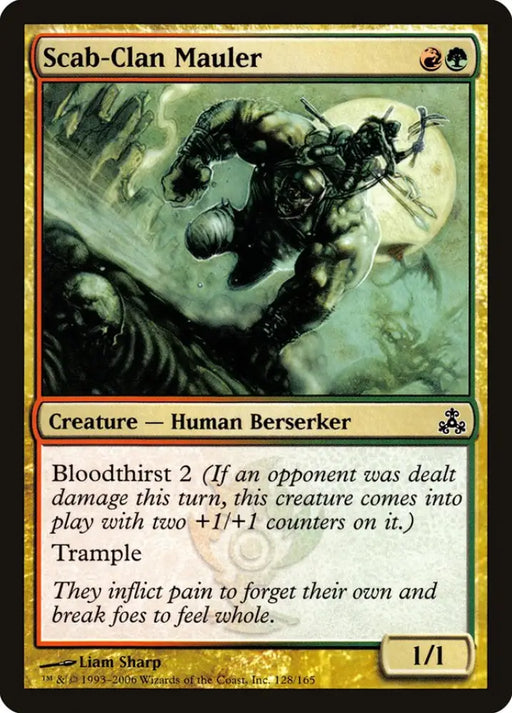 Scab-Clan Mauler [Guildpact] - MTG Single