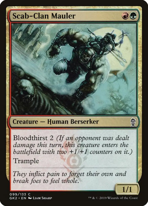 Scab-Clan Mauler [Ravnica Allegiance Guild Kit] - MTG Single