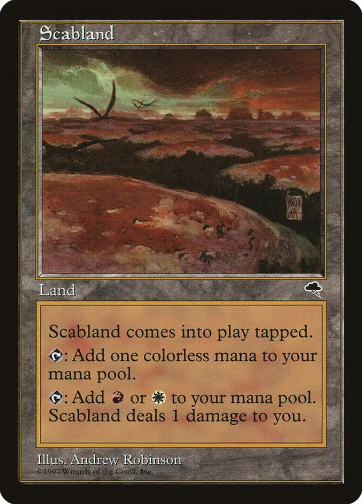 Scabland [Tempest] - MTG Single
