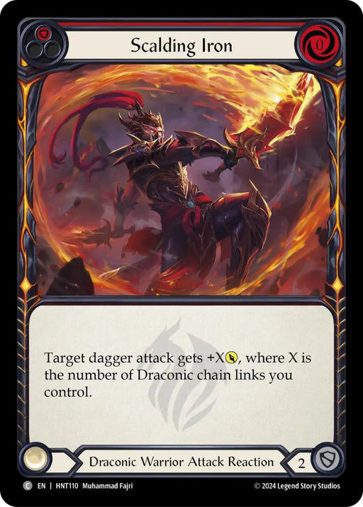 Scalding Iron (Red) [The Hunted] - Flesh And Blood Single