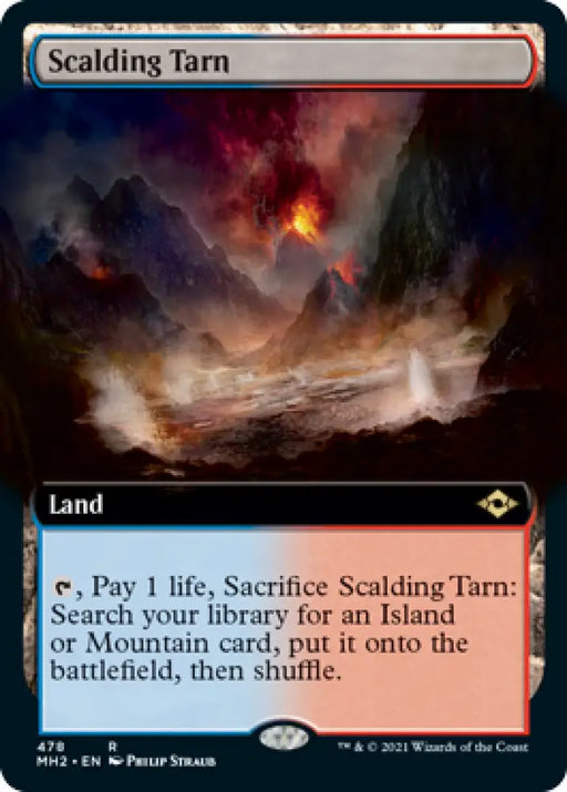 Scalding Tarn (Extended Art) [Modern Horizons 2] - MTG Single