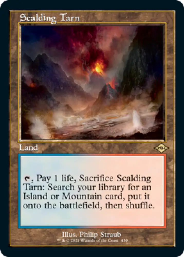 Scalding Tarn (Retro Foil Etched) [Modern Horizons 2] - MTG Single