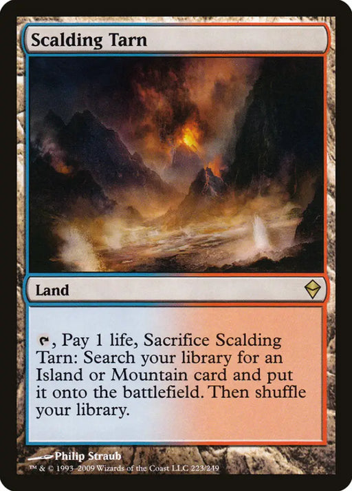 Scalding Tarn [Zendikar] - MTG Single