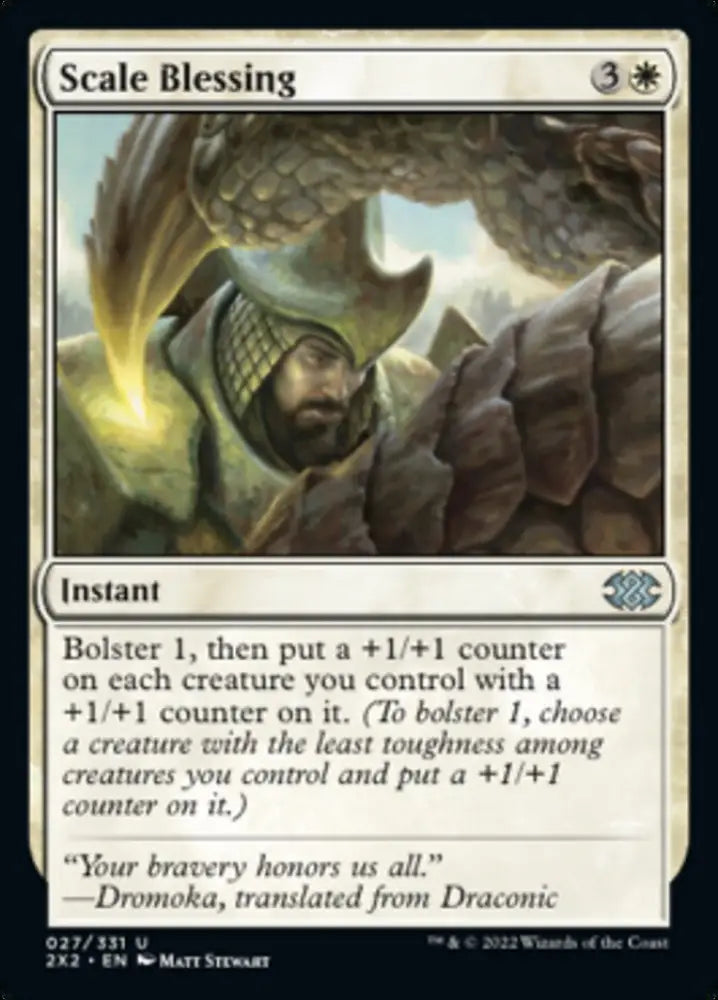 Scale Blessing [Double Masters 2022] - MTG Single