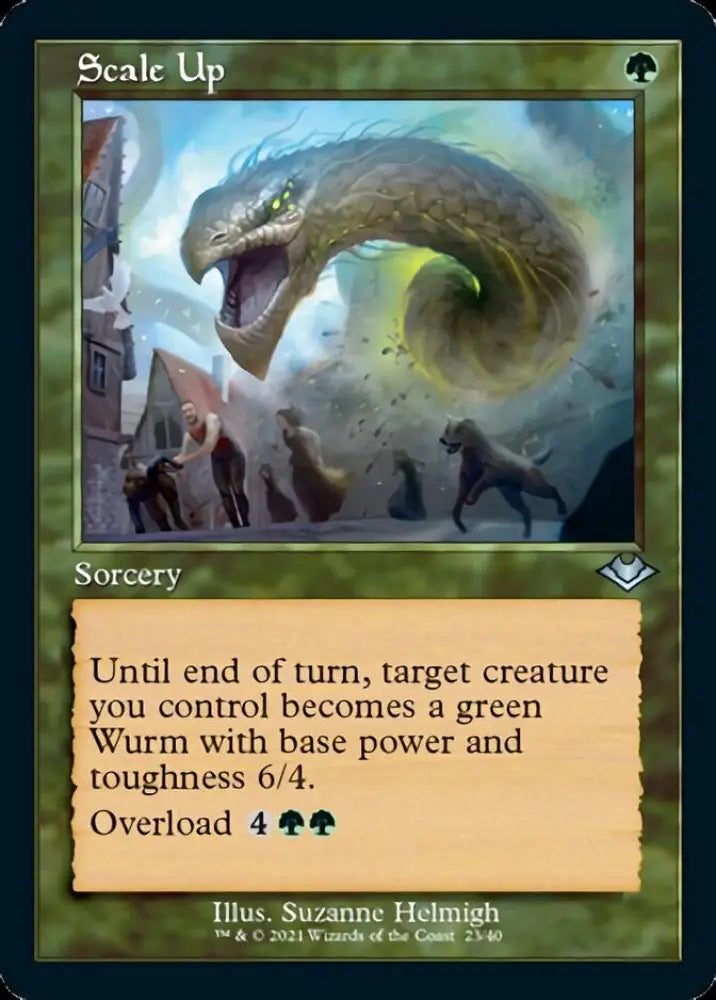 Scale Up (Retro Foil Etched) [Modern Horizons] - MTG Single
