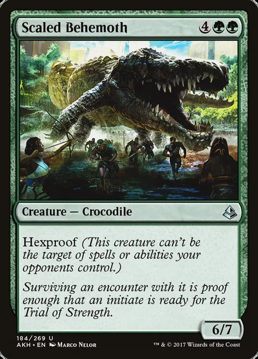 Scaled Behemoth [Amonkhet] - MTG Single