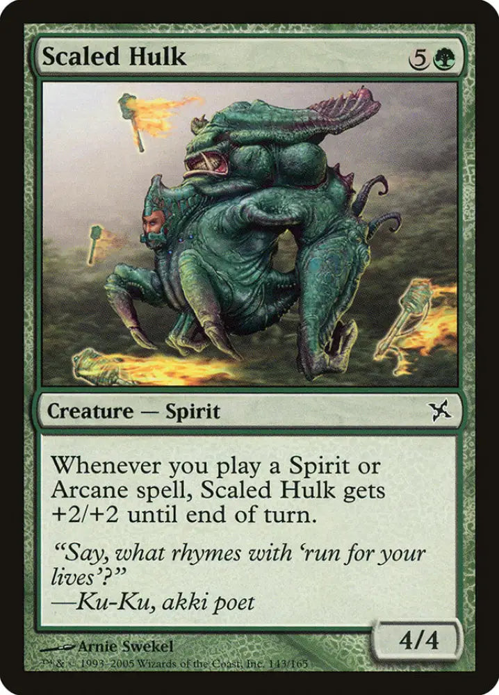 Scaled Hulk [Betrayers of Kamigawa] - MTG Single