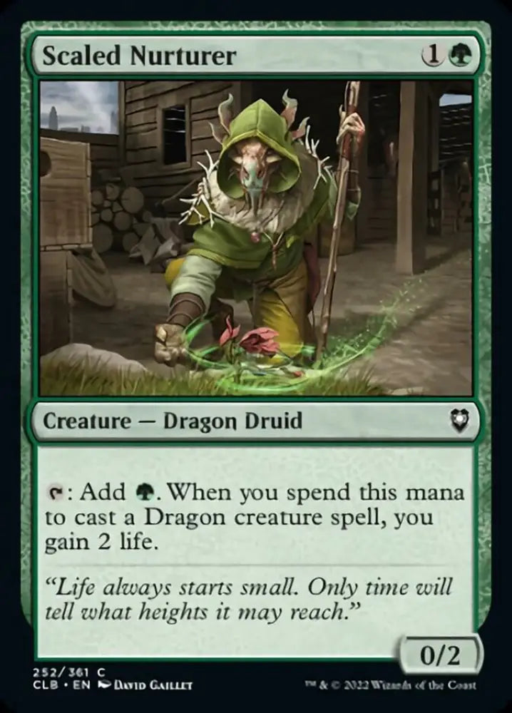 Scaled Nurturer [Commander Legends: Battle for Baldur’s Gate] - MTG Single