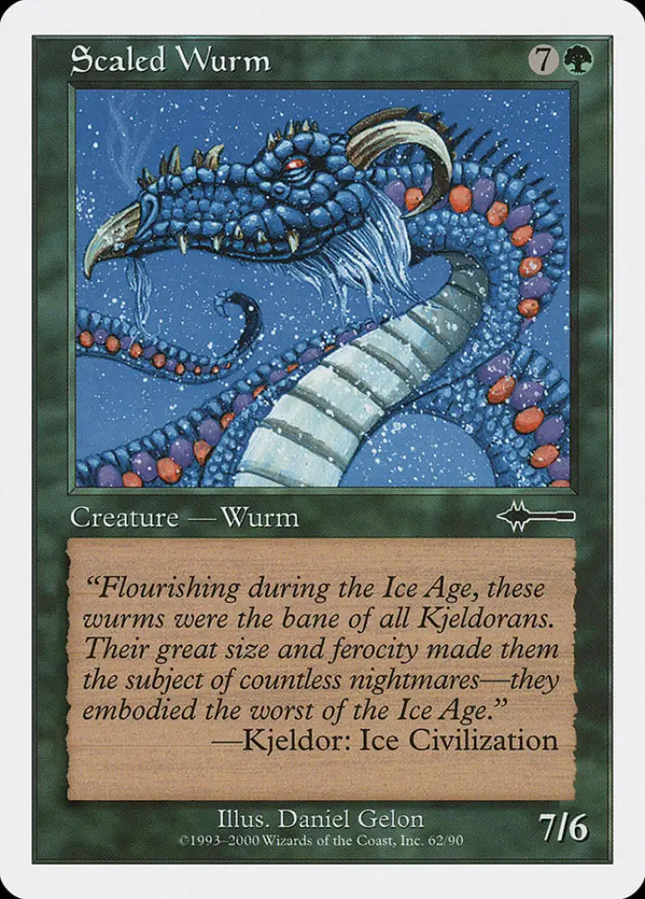 Scaled Wurm [Beatdown] - MTG Single