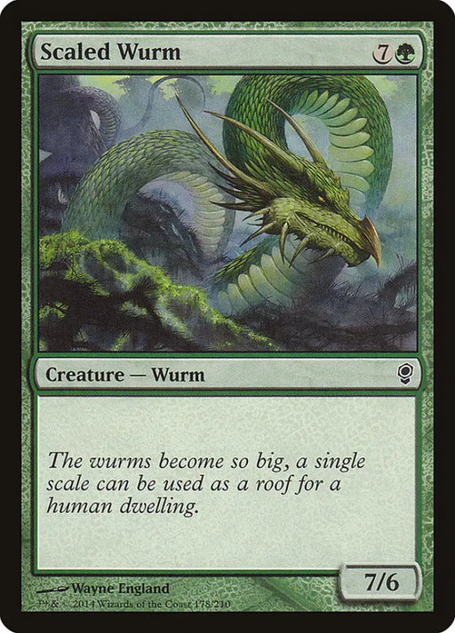 Scaled Wurm [Conspiracy] - MTG Single