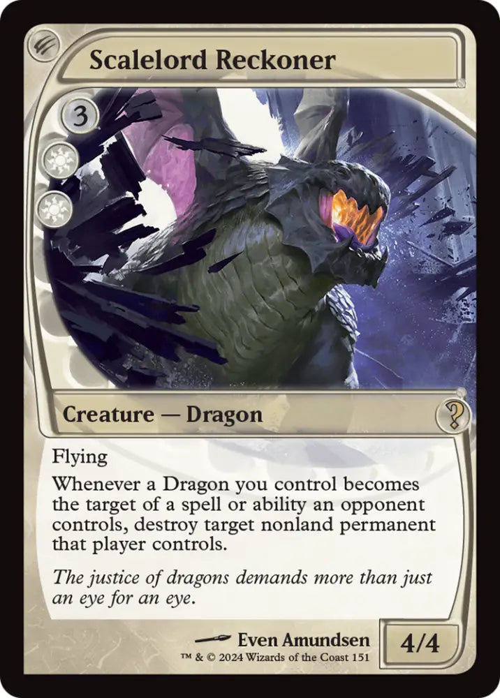 Scalelord Reckoner (Future Sight) [Mystery Booster 2] - MTG Single