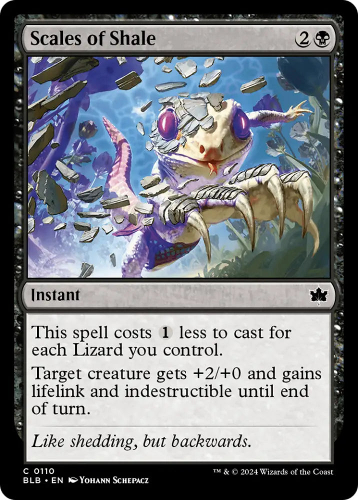 Scales of Shale [Bloomburrow] - MTG Single
