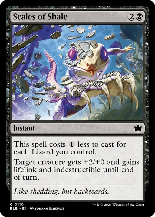 Scales of Shale [Bloomburrow] - MTG Single