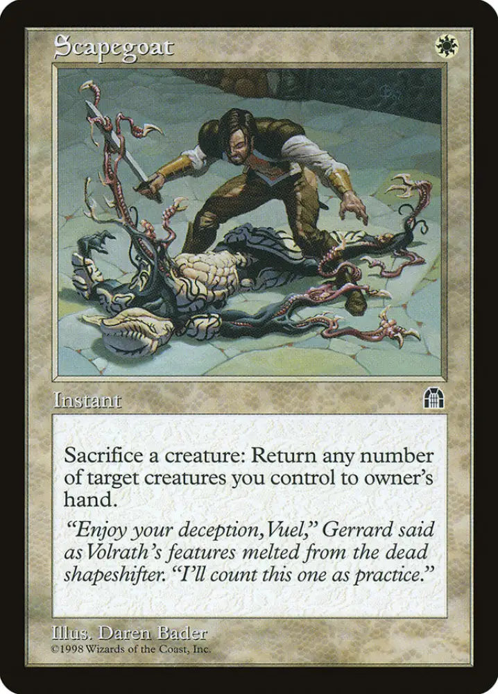 Scapegoat [Stronghold] - MTG Single