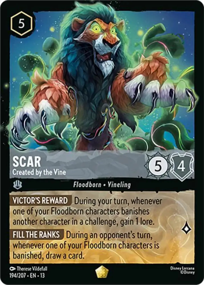 Scar - Created by the Vine (194/204) [Attack of the Vine!]