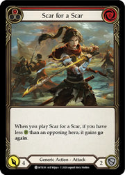 Scar for a Scar (Red) [Welcome to Rathe Unlimited] Unlimited Normal - Flesh And Blood Single