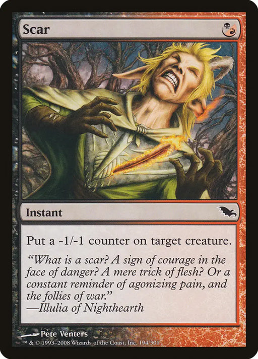 Scar [Shadowmoor] - MTG Single