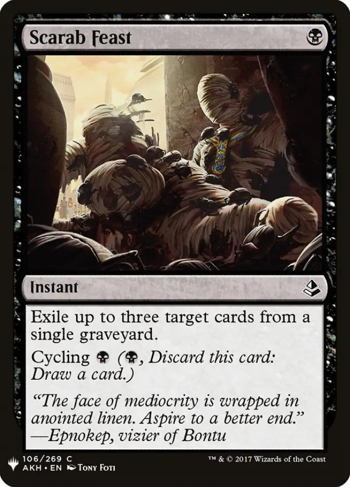 Scarab Feast [Mystery Booster] - MTG Single