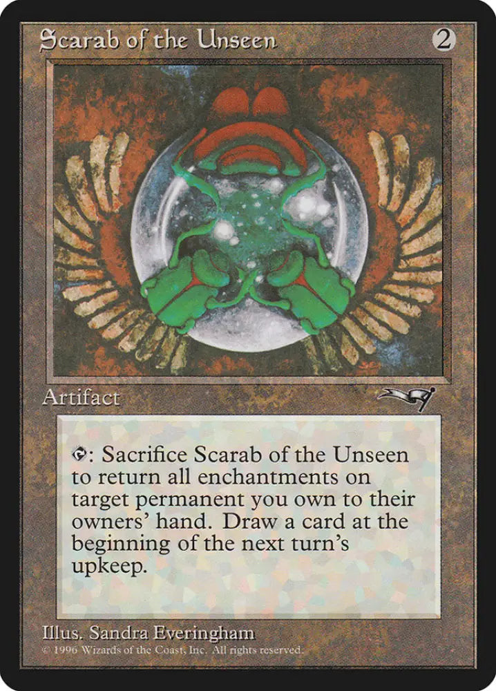 Scarab of the Unseen [Alliances] - MTG Single