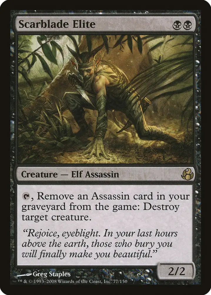 Scarblade Elite [Morningtide] - MTG Single