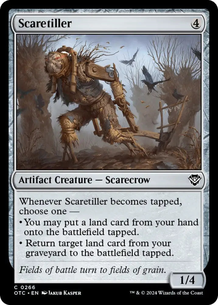 Scaretiller [Outlaws of Thunder Junction Commander] - MTG Single