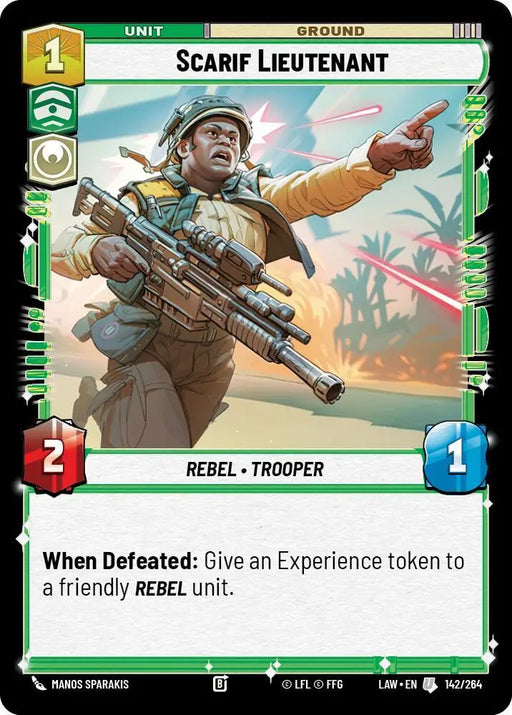 Scarif Lieutenant (142/264) [A Lawless Time]