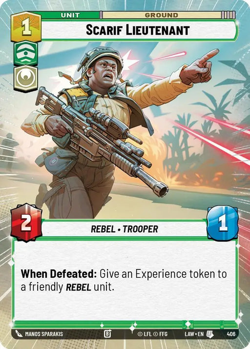 Scarif Lieutenant (Hyperspace) (406) [A Lawless Time]
