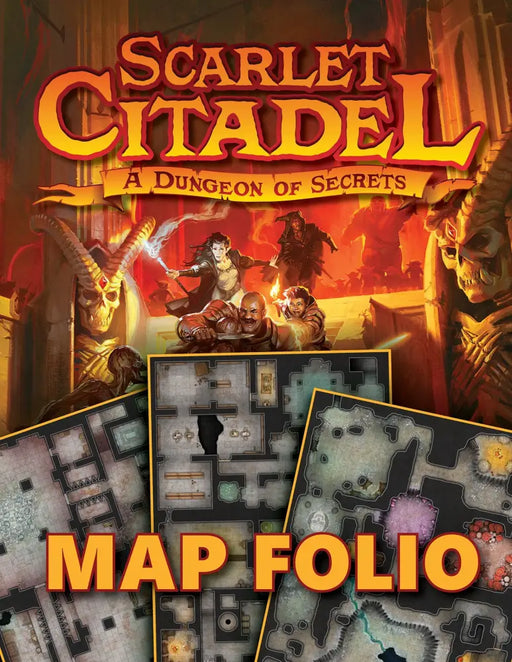 Scarlet Citadel Map Folio - Role Playing Game
