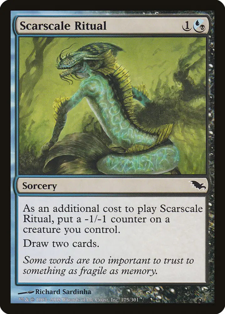 Scarscale Ritual [Shadowmoor] - MTG Single