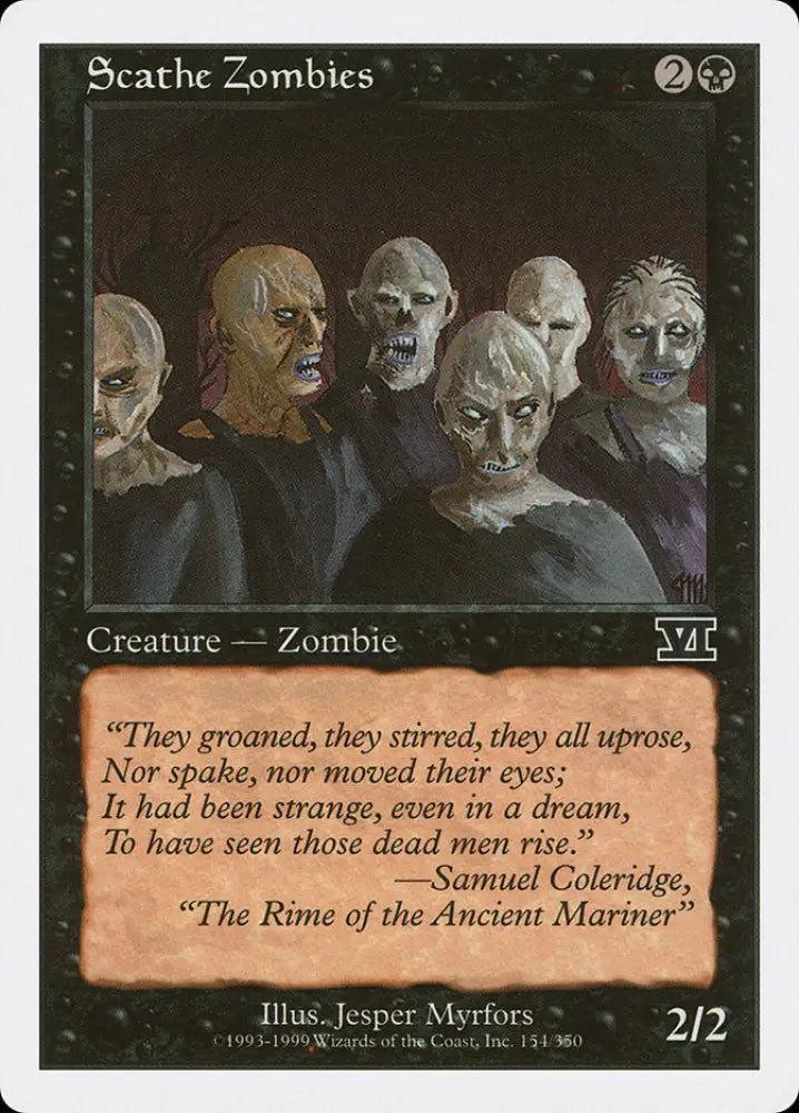 Scathe Zombies [Classic Sixth Edition] - MTG Single