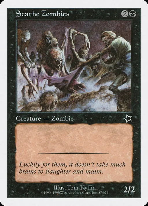 Scathe Zombies [Starter 1999] - MTG Single