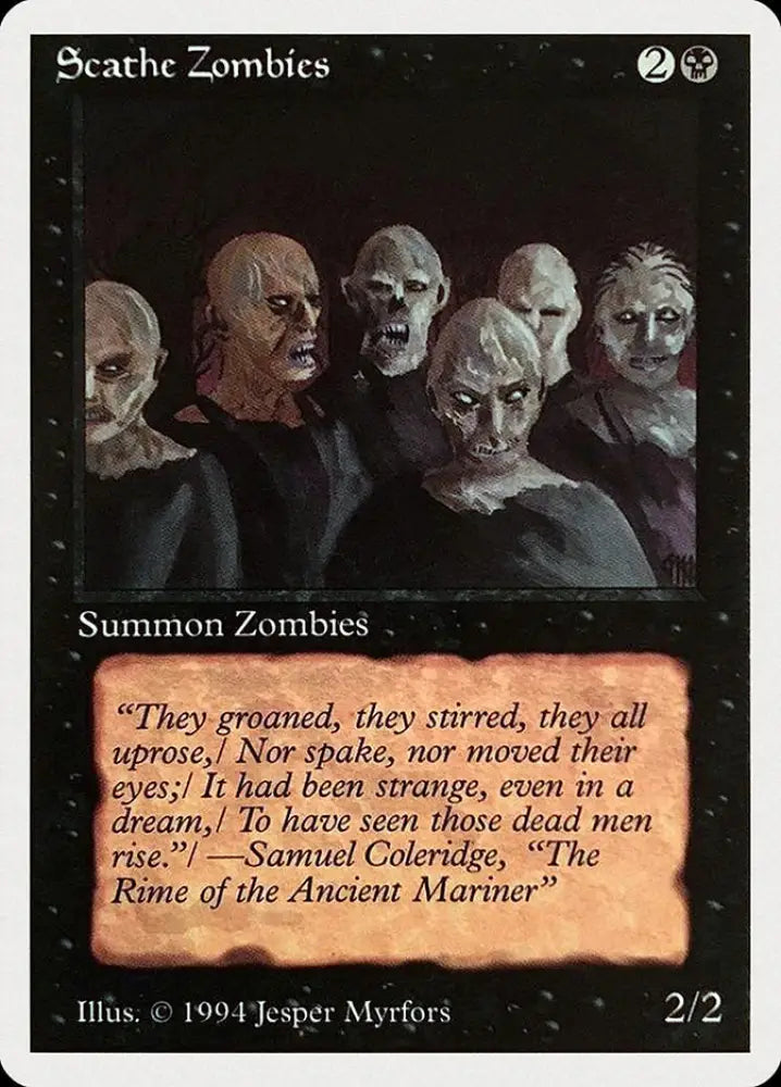 Scathe Zombies [Summer Magic / Edgar] - MTG Single