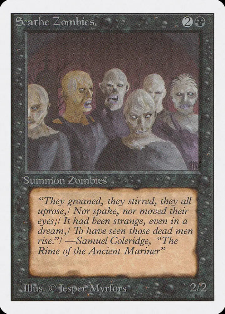 Scathe Zombies [Unlimited Edition] - MTG Single