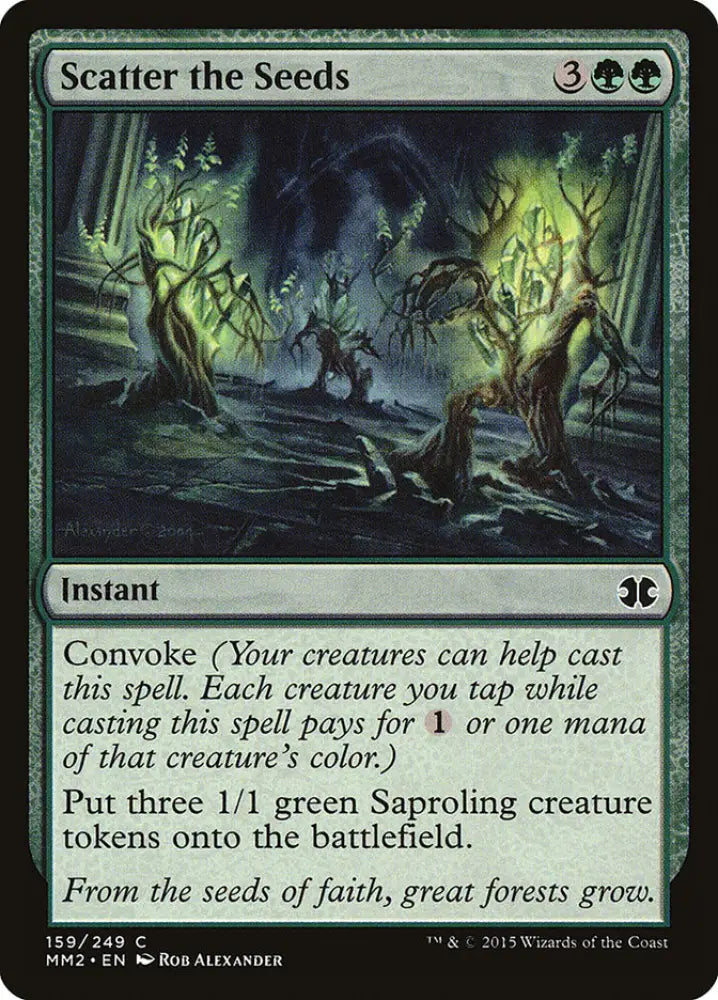 Scatter the Seeds [Modern Masters 2015] - MTG Single