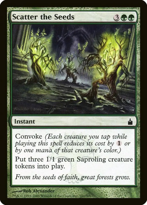 Scatter the Seeds [Ravnica: City of Guilds] - MTG Single
