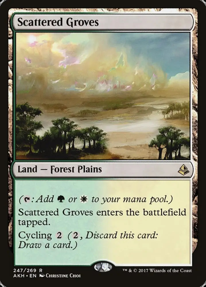 Scattered Groves [Amonkhet] - MTG Single