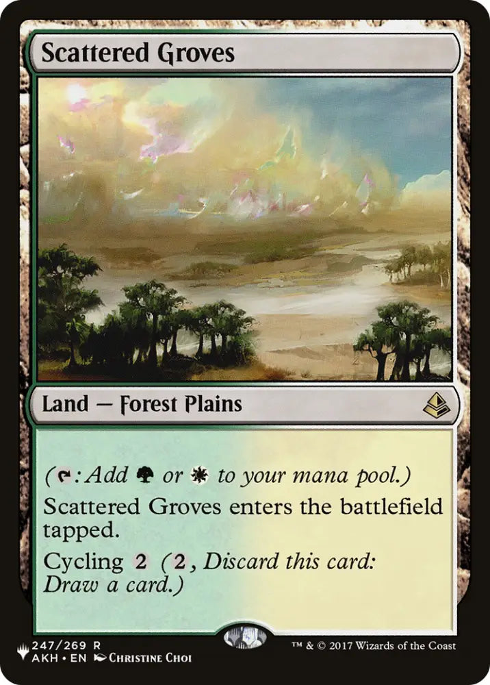 Scattered Groves [Secret Lair: From Cute to Brute] - MTG Single