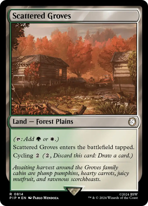Scattered Groves (Surge Foil) [Fallout] - MTG Single