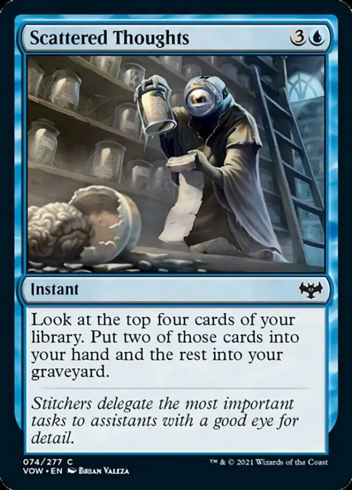 Scattered Thoughts [Innistrad: Crimson Vow] - MTG Single