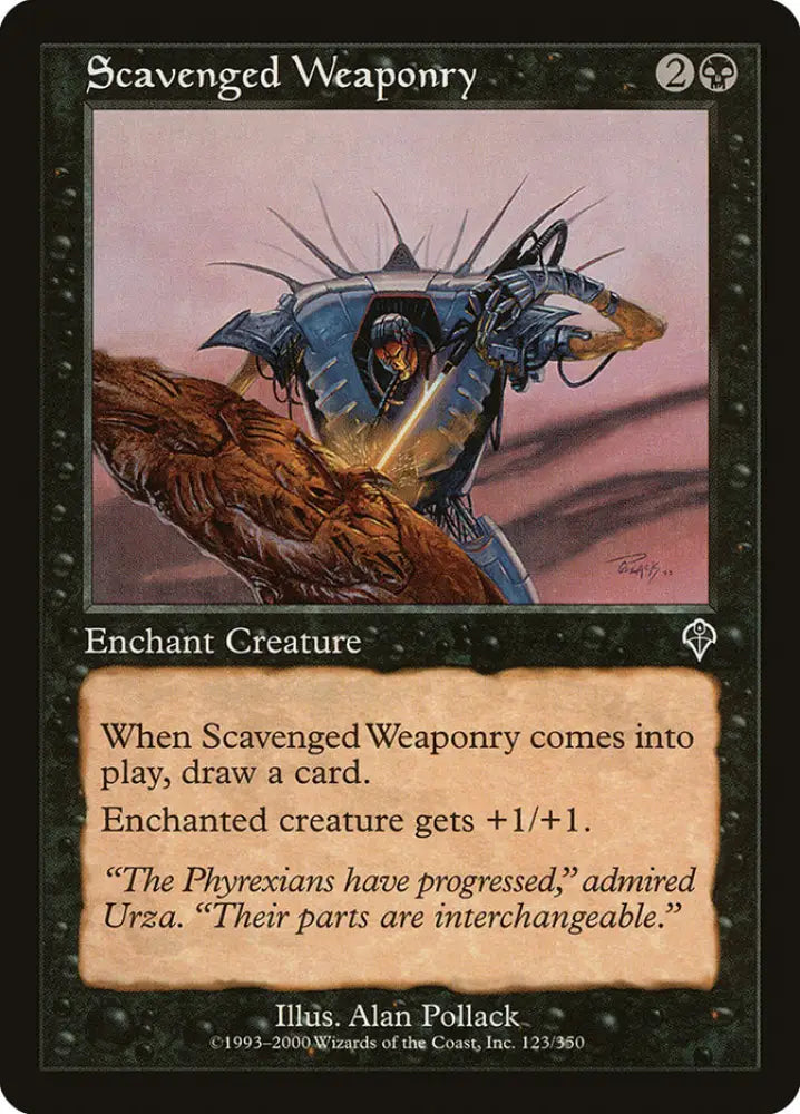 Scavenged Weaponry [Invasion] - MTG Single