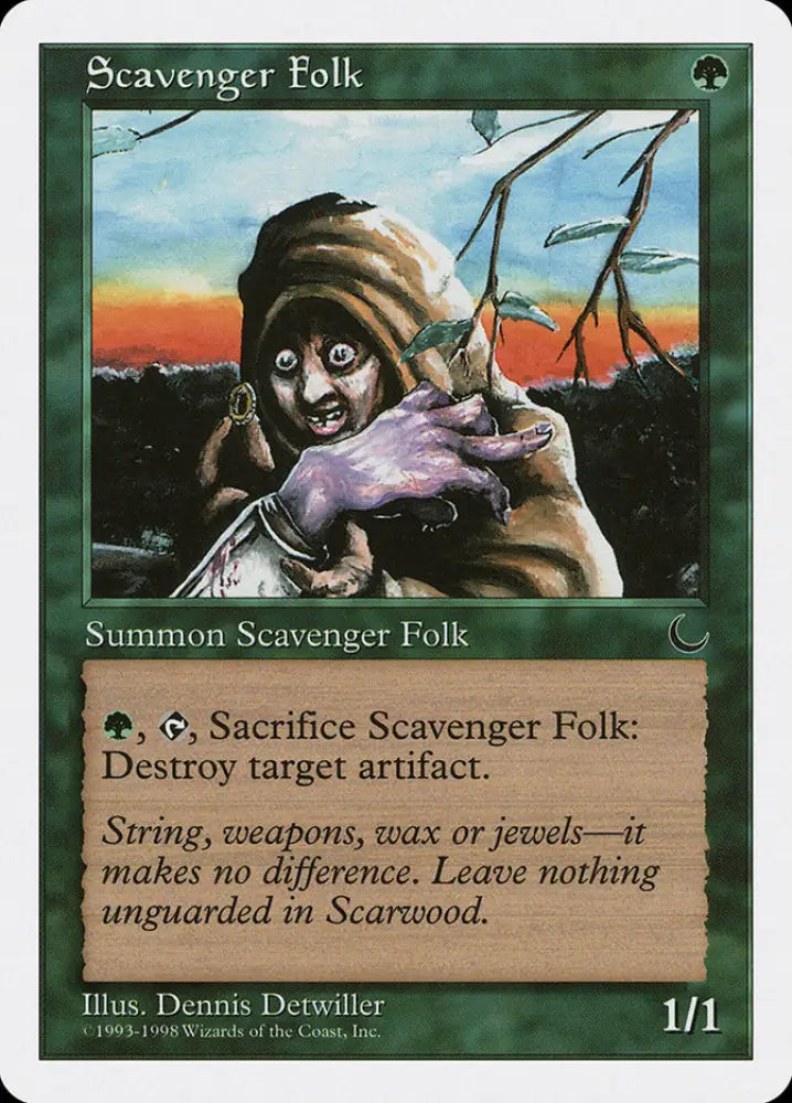 Scavenger Folk [Anthologies] - MTG Single