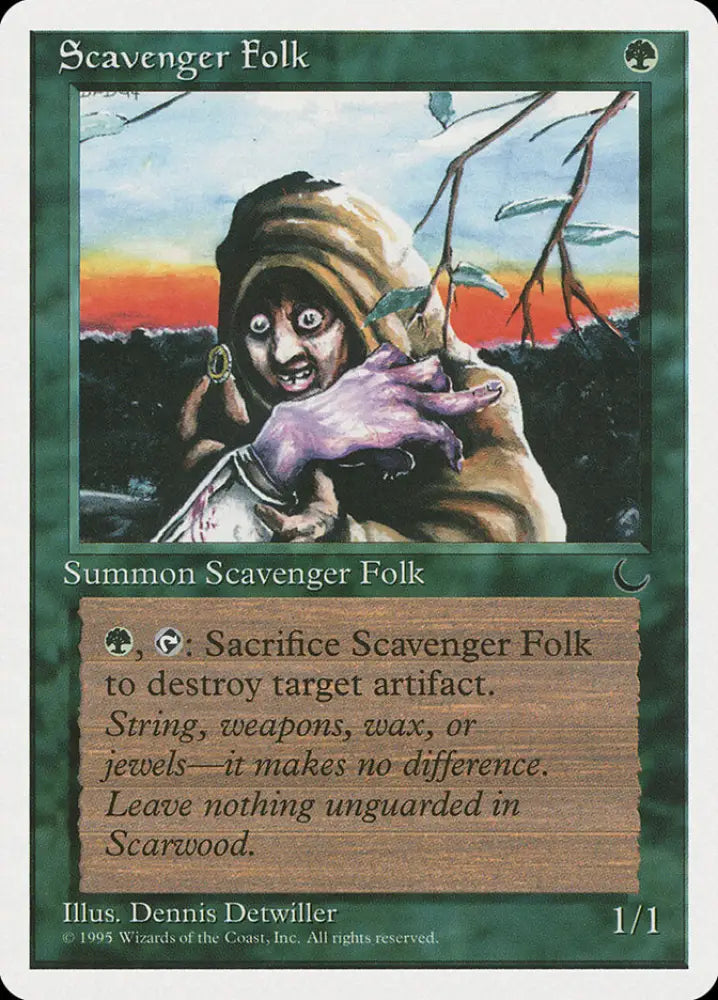 Scavenger Folk [Chronicles] - MTG Single