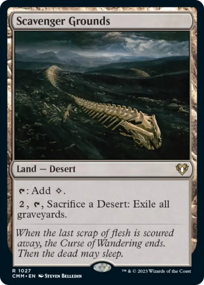 Scavenger Grounds [Commander Masters] - MTG Single
