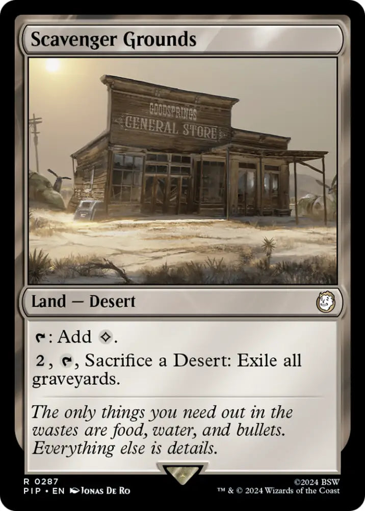 Scavenger Grounds [Fallout] - MTG Single