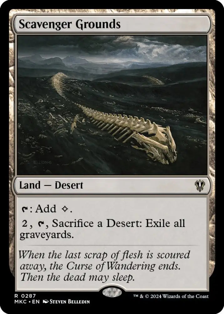 Scavenger Grounds [Murders at Karlov Manor Commander] - MTG Single